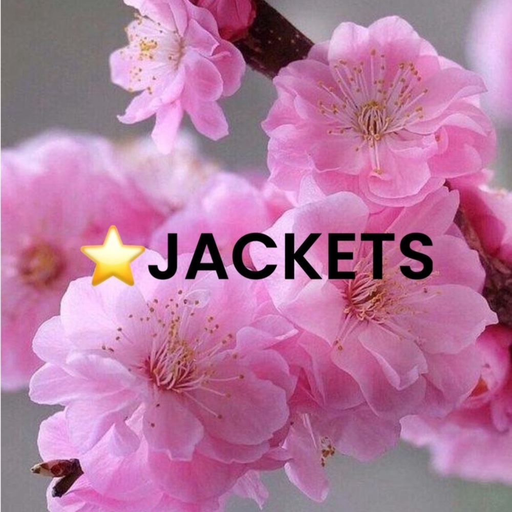 ⭐️JACKETS⭐️